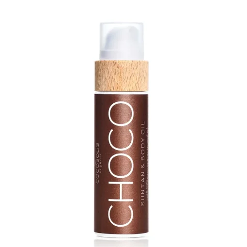 - CHOCO Suntan & Body Oil Organiczny olejek do opalania - czekoladowy 110ml
