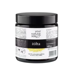 100% Naturalna GLINKA ŻÓŁTA illite 100g