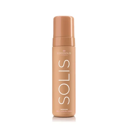 - SOLIS MEDIUM Self-tanning Foam Naturalna pianka samoopalająca MEDIUM 200ml