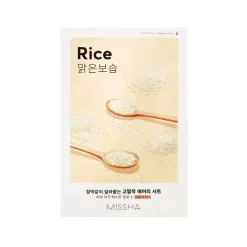 Airy Fit Sheet Mask Maska do twarzy w płacie Rice