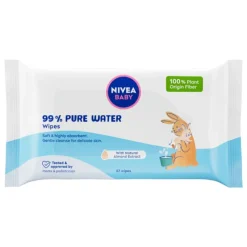 Baby chusteczki biodegradowalne 99% Pure Water 57szt