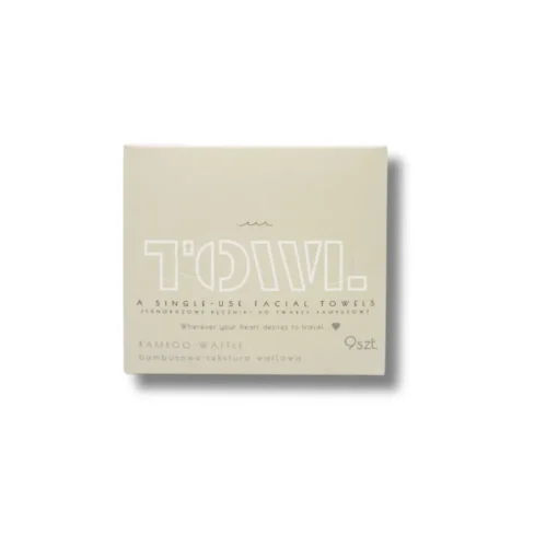 BAMBOO Jednorazowe ręczniki do twarzy - Travel Size 9 szt