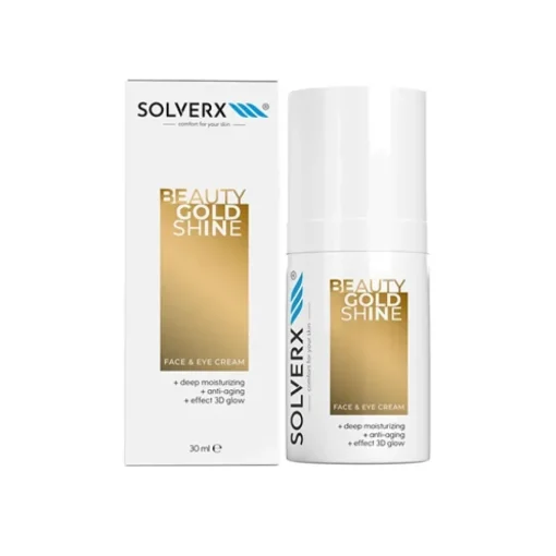 BEAUTY GOLD SHINE Krem do twarzy i pod oczy 30ml