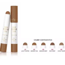 Chubby Contour Stick Sztyft do konturowania twarzy 01 Light Coffee