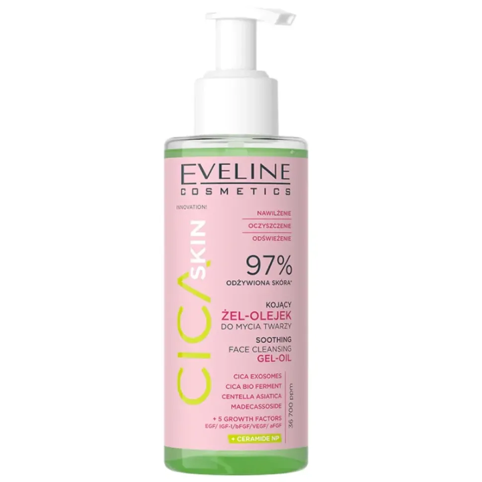Cica skin Kojący żel-olejek do mycia twarzy 145ml