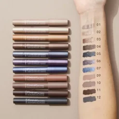 Cień do powiek w ołówku wodoodporny MATT  10 Twisted Brown