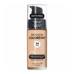 Colorstay Podkład SPF15 cera tłusta 110 Ivory - z pompką