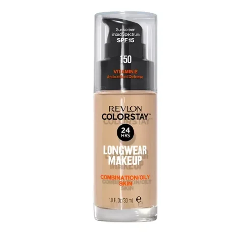 Colorstay Podkład SPF15 cera tłusta 150 Buff - z pompką