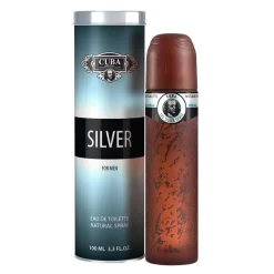 Cuba Silver For Men woda toaletowa spray 100ml