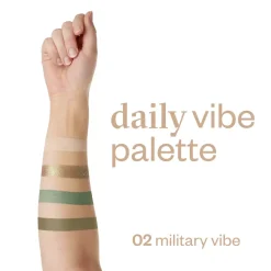 Daily vibe Paleta cieni do powiek 02 Military vibe
