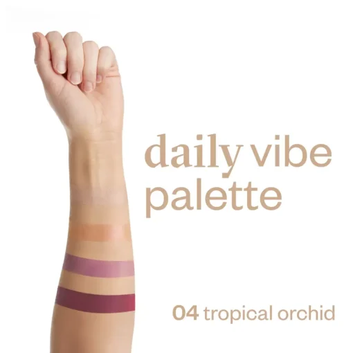 Daily vibe Paleta cieni do powiek 04 Tropical orchid