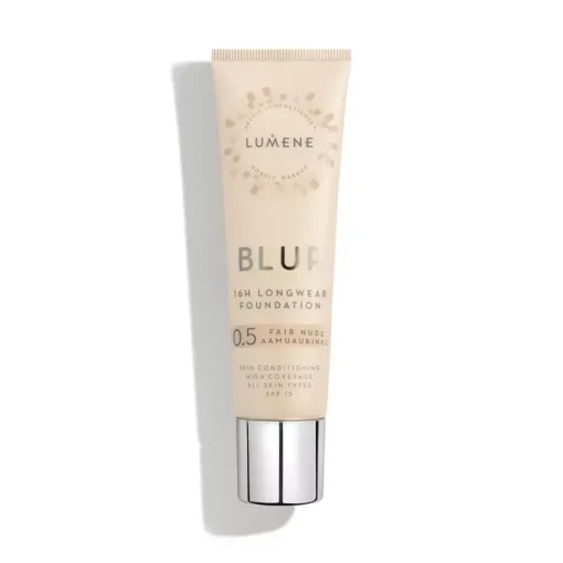 Długotrwały 16H podkład BLUR 0.5 Fair Nude SPF 15, 30ml