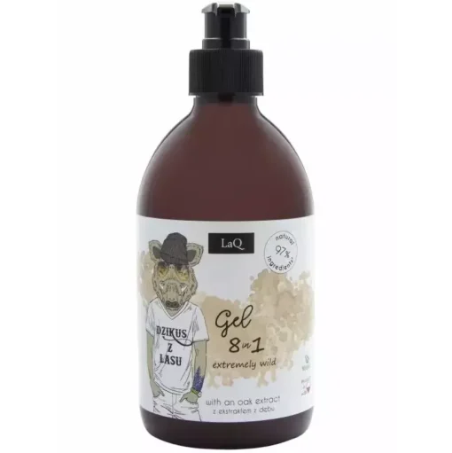 Żel pod prysznic 8w1 z ekstraktem z dębu Dzik 500ml