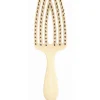 Finger Brush Mini Care Kids żółta szczotka do rozczesywania włosów