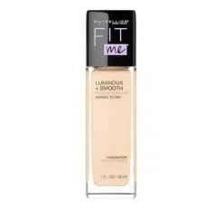 FIT ME LUMINOUS + SMOOTH PODKŁAD 105 NATURAL IVORY