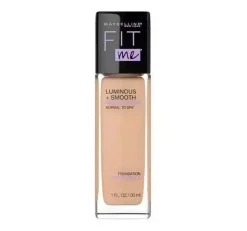 FIT ME LUMINOUS + SMOOTH PODKŁAD 125 NUDE BEIGE