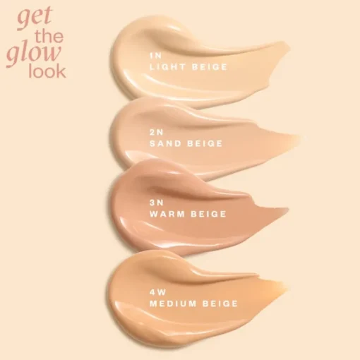 GET THE GLOW LOOK Wielozadaniowy podkład rozświetlający 4W Medium Beige 30ml