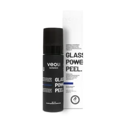 GLASS SKIN POWER PEEL Nawilżająco-rozświetlający żelowy peeling do twarzy z kwasem mlekowym 10%, traneksamowym 2,5% i ektoiną 1% 30ml