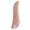GUA SHA Rose Quartz Plate płytka do masażu twarzy CANINE