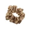 gumka do włosów Scrunchie jedwabna – złoty