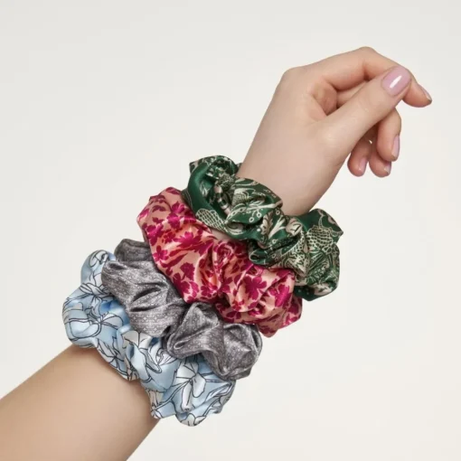 gumka do włosów Scrunchie jedwabna – Blue Ivy