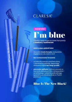 I'M BLUE Niebieski tusz do rzęs 10g