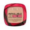 Infaillible 24H Fresh Wear Foundation In A Powder Puder matujący 130 True Beige