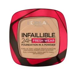 Infaillible 24H Fresh Wear Foundation In A Powder Puder matujący 140 Golden Beige