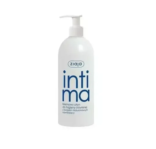 Intima płyn kremowy do higieny intymnej z kwasem hialuronowym nawilżający 500ml