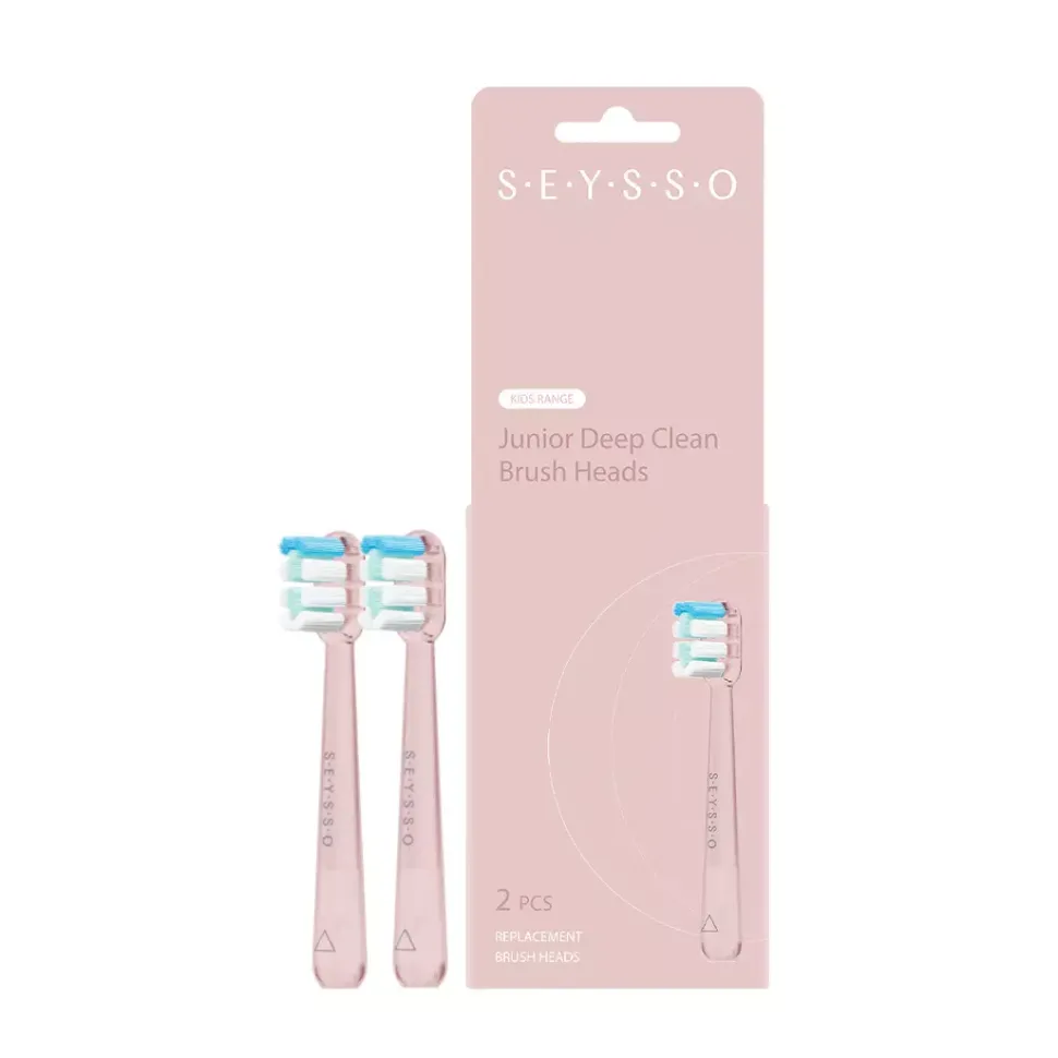 Junior Deep Clean Pink Końcówki Wymienne do szczoteczki sonicznej 2 szt.