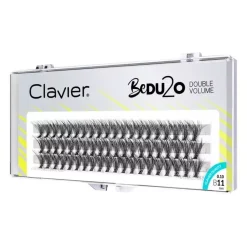 Kępki Rzęs BeDU2O 11 mm, skręt B – Double Volume