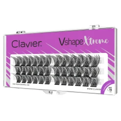 Kępki rzęs V Shape Xtreme 15mm