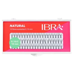 Kępki sztucznych rzęs NATURAL 0.10/C/10mm