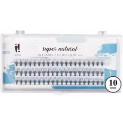 Kępki sztucznych rzęs SUPER NATURAL  KNOT-FREE  0.07-C-10mm