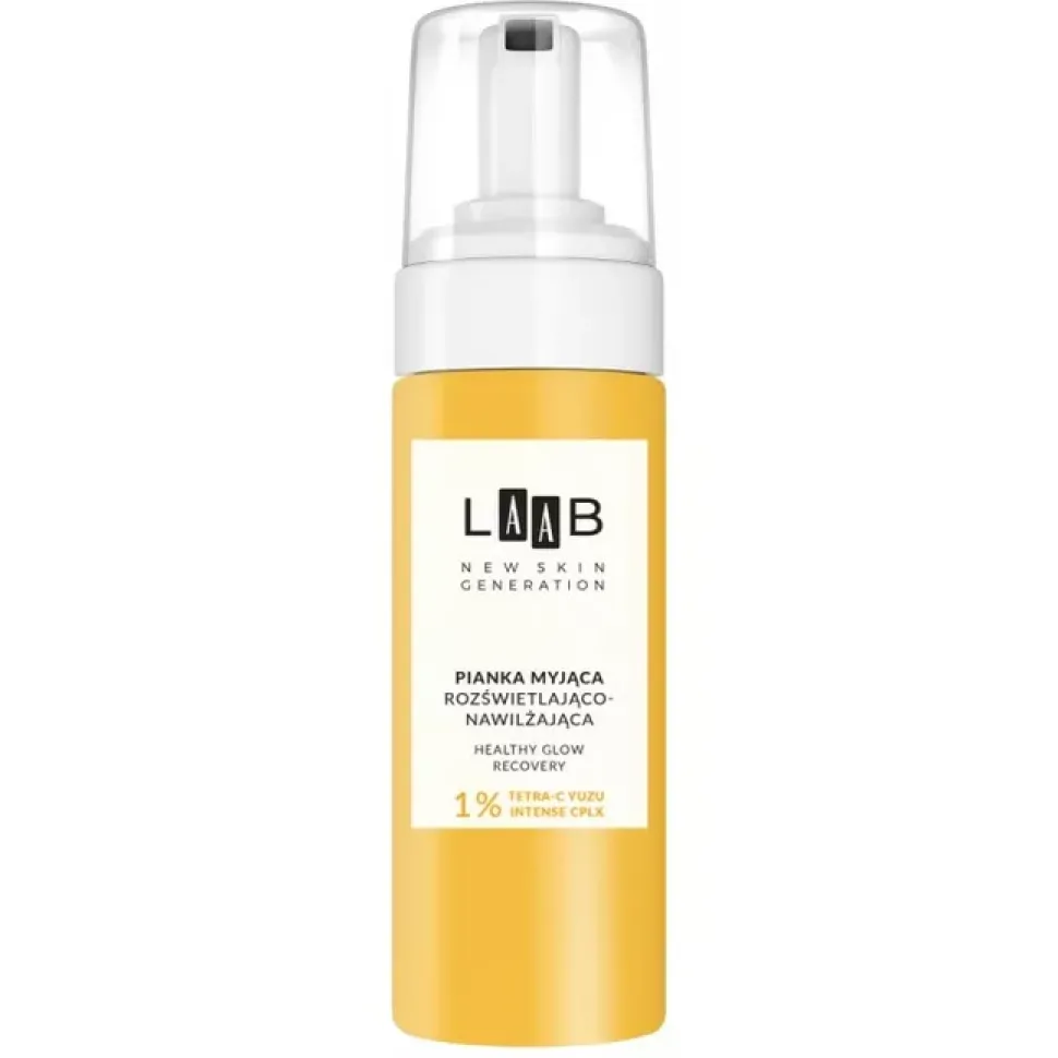 LAAB Pianka do mycia twarzy nawilżająco-rozświetlająca 150ml