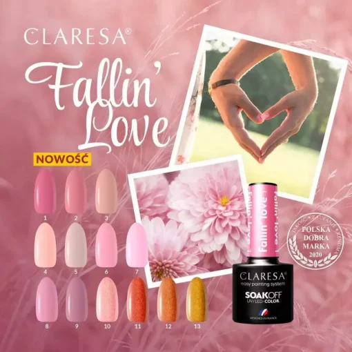 Lakier hybrydowy FALLIN' LOVE 8  5g