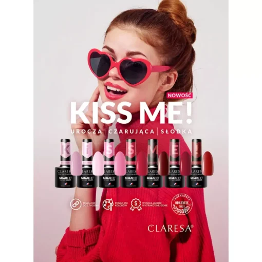 Lakier hybrydowy KISS ME 4  5g