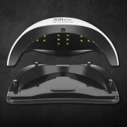 Lampa do paznokci UV LED 220W do hybryd żeli SUN X7 DUAL MAX LCD
