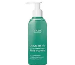 Liście Manuka Oczyszczanie żel z peelingiem oczyszczający pory na dzień/noc 200ml