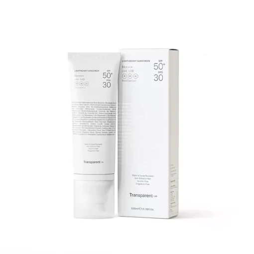 LIGHTWEIGHT SUNSCREEN SPF50+ - lekki krem przeciwsłoneczny 100 ml