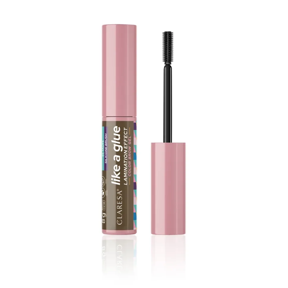 LIKE A GLUE Color Brow Gel Żel do Brwi - 01 Taupe 8g