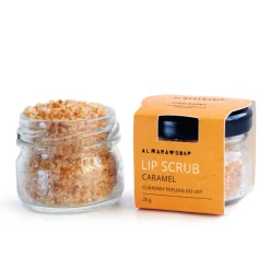 LIP SCRUB | CARAMEL Cukrowy peeling do ust o karmelowym zapachu 20g