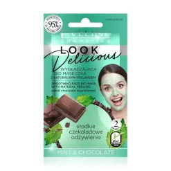 LOOK DELICIOUS Wygładzająca bio maseczka z naturalnym peelingiem 10 ml