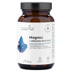 Magnez + Witamina B6 (P-5-P), kapsułki 60 szt.