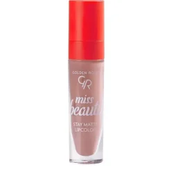 Miss Beauty Stay Matte Lipcolor Pomadka w płynie 01 Blush Nude