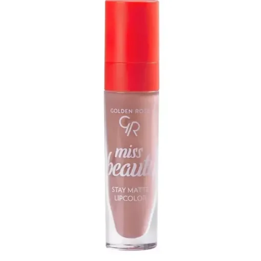 Miss Beauty Stay Matte Lipcolor Pomadka w płynie 01 Blush Nude