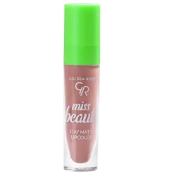 Miss Beauty Stay Matte Lipcolor Pomadka w płynie 02 Warm Kiss