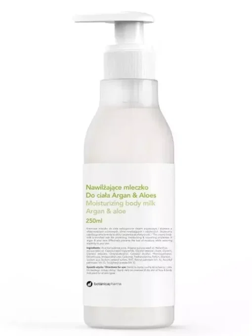 Moisturizing Body Milk nawilżające mleczko do ciała Argan i Aloes 250ml