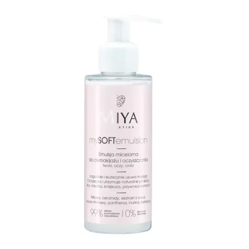 mySOFTemulsion Emulsja micelarna do demakijażu i oczyszczania 140ml