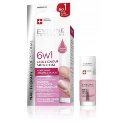 Nail Therapy Professional Skoncentrowana odżywka do paznokci nadająca kolor Crystal Rose 5ml